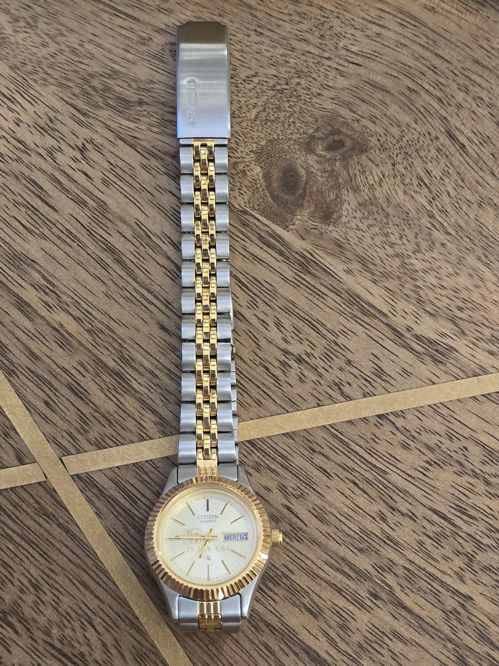 Citizen Two-Tone Gold and Silver Women's Quartz Watch